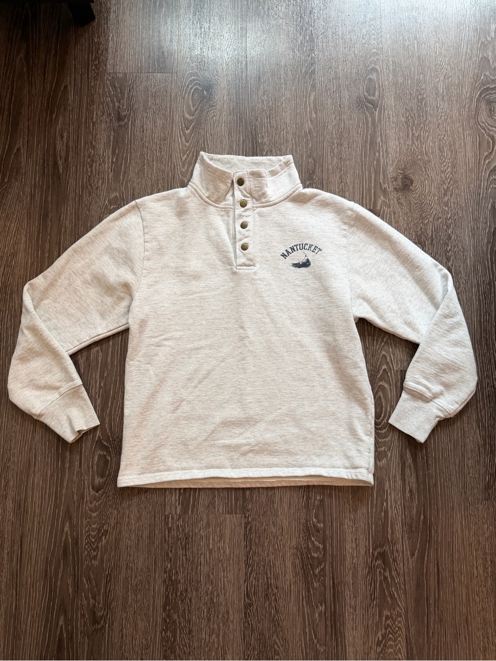 League Nantucket Souvenir Mockneck Pullover